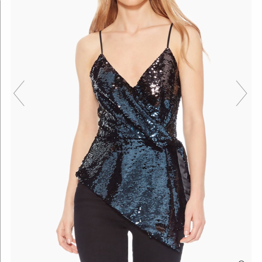 Parker Belinda Sequined Top